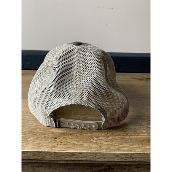 Ariat Cap Brown Snapback R112 Steer Head Bull USA Flag Patch - Picture 3 of 8